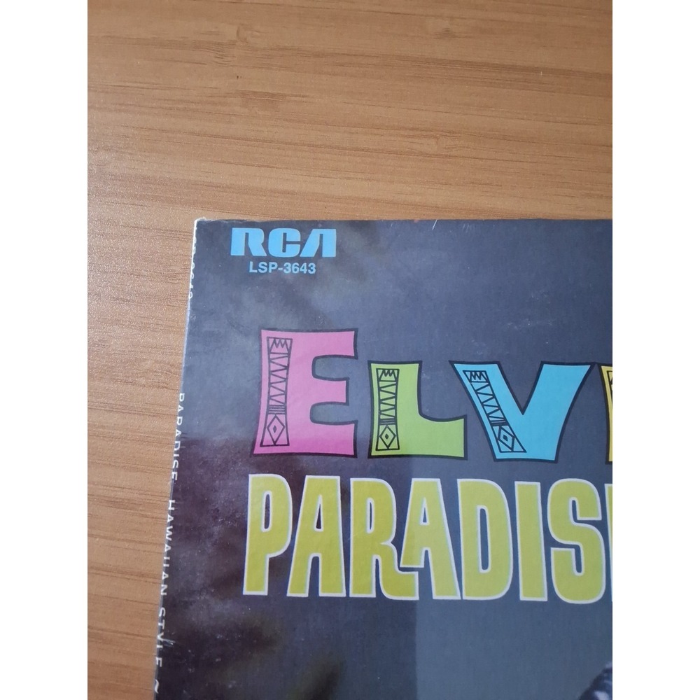 ELVIS - PARADISE, HAWAIIAN STYLE VINYL 1977 FACTORY SEALED. NEW - Picture 6 of 7